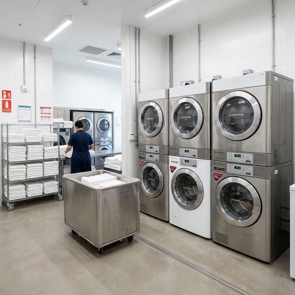 LG Commercial Giant washing facility